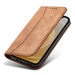 Magnet Fancy Case Case for iPhone 12 Pro Max Pouch Wallet Card Holder Brown - Cell phone cases and covers<<<HurtelXML