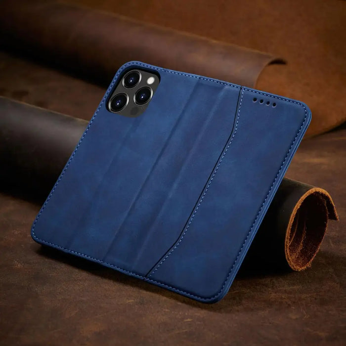Magnet Fancy Case Case for iPhone 13 Pro Pouch Card Wallet Card Stand Blue - Cell phone cases and covers<<<HurtelXML