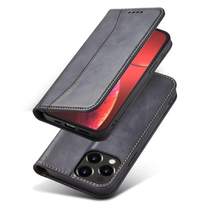 Magnet Fancy Case Case for iPhone 13 Pro Pouch Wallet Card Holder Black - Cell phone cases and covers<<<HurtelXML