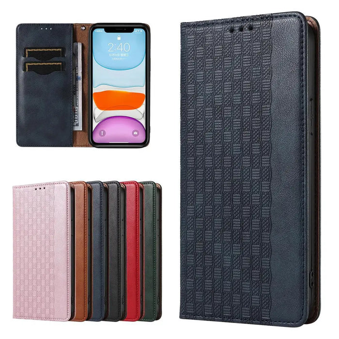 Magnet Strap Case for iPhone 12 Pouch Wallet + Mini Lanyard Pendant Blue - Cell phone cases and covers<<<HurtelXML