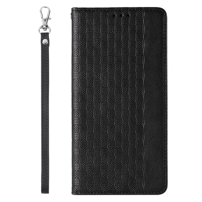 Magnet Strap Case for iPhone 13 mini cover wallet + mini lanyard pendant black - Cell phone cases and covers<<<HurtelXML