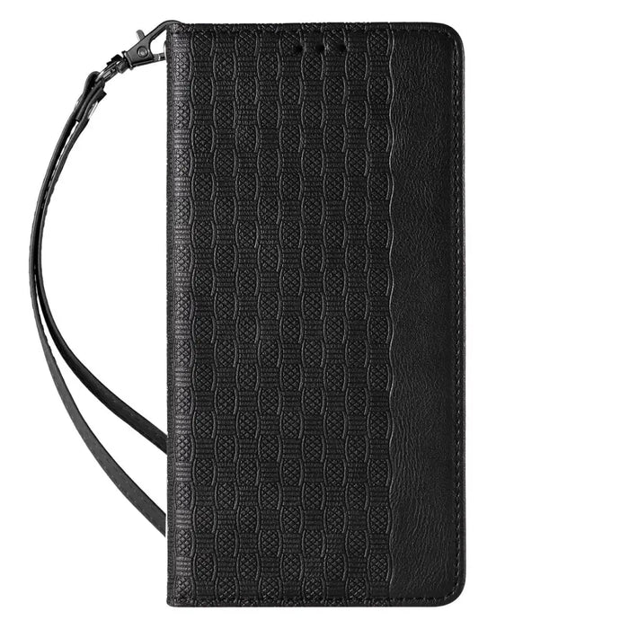 Magnet Strap Case for iPhone 13 Pouch Wallet + Mini Lanyard Pendant Black - Cell phone cases and covers<<<HurtelXML