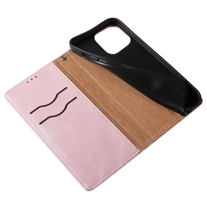 Magnet Strap Case for iPhone 13 Pro Pouch Wallet + Mini Lanyard Pendant Pink - Cell phone cases and covers<<<HurtelXML