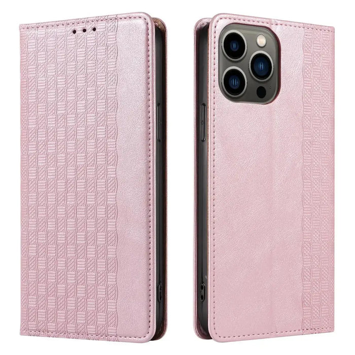 Magnet Strap Case for iPhone 13 Pro Pouch Wallet + Mini Lanyard Pendant Pink - Cell phone cases and covers<<<HurtelXML