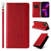Magnet Strap Case Case for iPhone 13 Pro Pouch Wallet + Mini Lanyard Pendant Red - Cell phone cases