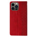 Magnet Strap Case for Samsung Galaxy S23 Flip Wallet Mini Lanyard Stand Red - Cell phone cases and covers<<<HurtelXML