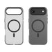 Magnetic Abrasive iPhone 17 Air Case Compatible with MagSafe - Matte Black - Cell phone cases and covers<<<HurtelXML