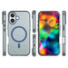 Magnetic Abrasive iPhone 17 Case Compatible with MagSafe - Matte Blue - Cell phone cases and covers<<<HurtelXML