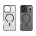 Magnetic Abrasive iPhone 17 Pro Case Compatible with MagSafe - Matte Black - Cell phone cases and covers<<<HurtelXML