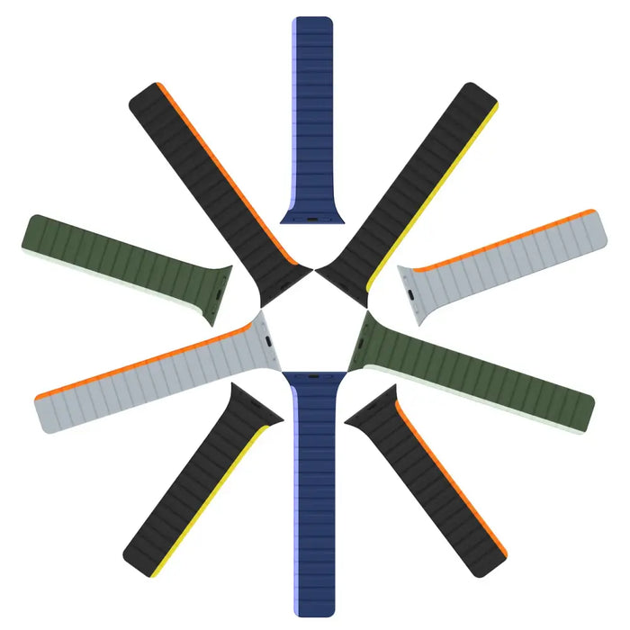 Magnetic Apple Watch SE 9 8 7 6 5 4 3 2 1 (41 40 38 mm) Dux Ducis Strap (LD Version) - green - Cell phone cases
