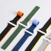 Magnetic Apple Watch SE 9 8 7 6 5 4 3 2 1 (41 40 38 mm) Dux Ducis Strap (LD Version) - black and orange - Cell phone