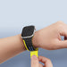 Magnetic Apple Watch SE 9 8 7 6 5 4 3 2 1 (41 40 38 mm) Dux Ducis Strap (LD Version) - black and yellow - Cell phone
