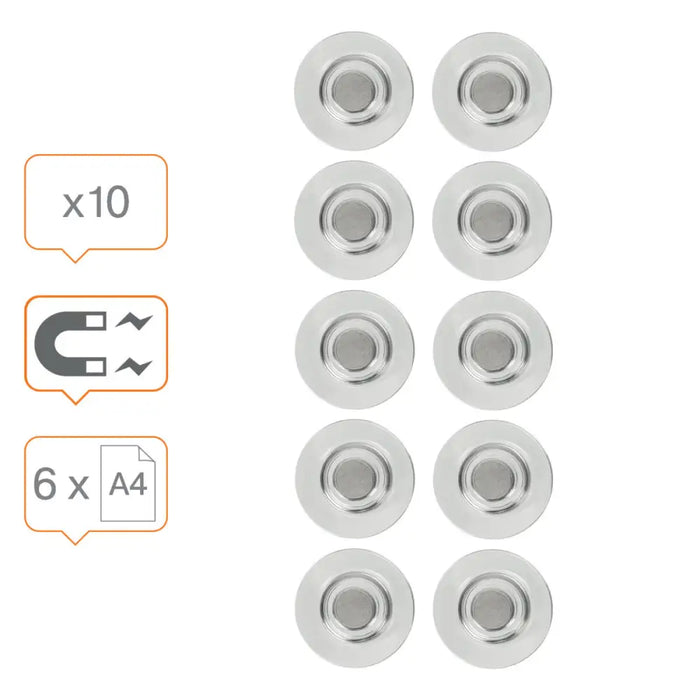 Magnetic board Nobo Silver - Декорация и Осветление<<<Дом Градина<<<BigBuy&&&Други артикули за декорация<<<Декорация и