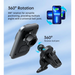Magnetic car holder witch charger Choetech T206-F 15W (black) - Phone holders<<<Car accessories<<<InnproXML&&&Cell