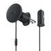 Magnetic Car Phone Holder Baseus CW01 to Ventilation Grid with car charger USB-A 15W + 25W (black) - Phone