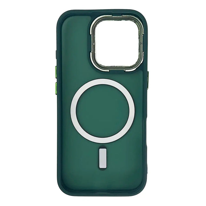 Magnetic Collection MagSafe iPhone 16 Pro Case - Dark Green - Cell phone cases and covers<<<HurtelXML