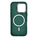 Magnetic Collection MagSafe iPhone 16 Pro Max Case - Dark Green - Cell phone cases and covers<<<HurtelXML