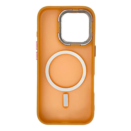 Magnetic Collection MagSafe iPhone 16 Pro Max Case - Orange - Cell phone cases and covers<<<HurtelXML