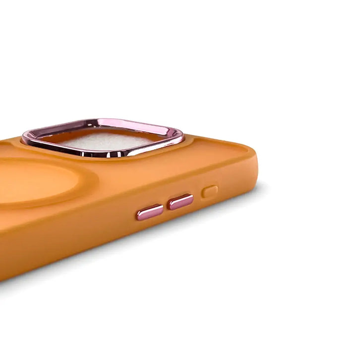 Magnetic Collection MagSafe iPhone 16 Pro Max Case - Orange - Cell phone cases and covers<<<HurtelXML