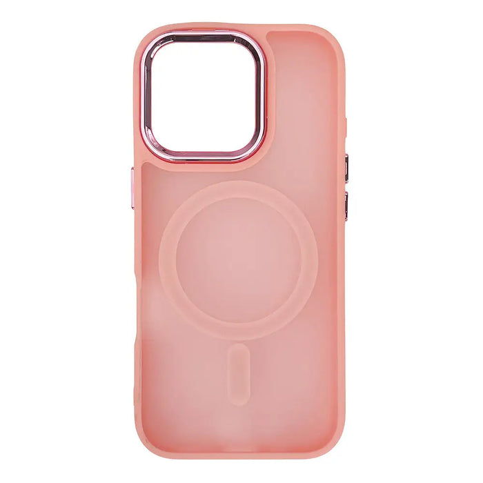 Magnetic Collection MagSafe iPhone 16 Pro Max Case - Pink - Cell phone cases and covers<<<HurtelXML