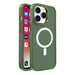 Magnetic Color Matte Case for iPhone 15 - green - Cell phone cases and covers<<<HurtelXML