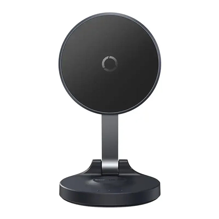 Magnetic Desktop Phone Stand Baseus MagPro self-adhesive (black) - Straps mounts