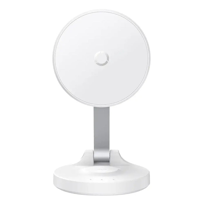 Magnetic Desktop Phone Stand Baseus MagPro self-adhesive (white) - Straps mounts