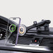 Magnetic holder with MagSafe inductive charger for cockpit/air vent 15W Dudao F12MAX+ - black - Cell phone