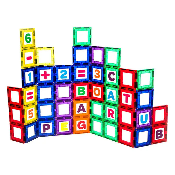 Magnetic tiles 3D Playmags 170 - 80 pcs set - Blocks and construction sets<<<Toys<<<InnproXML