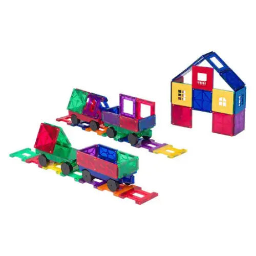 Magnetic tiles 3D Train Playmags 153 - 50 pcs set - Blocks and construction sets<<<Toys<<<InnproXML