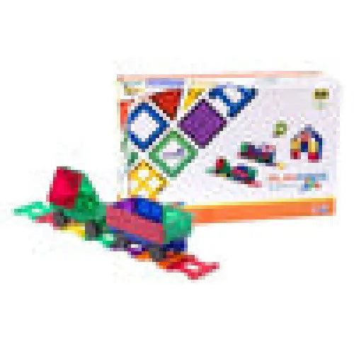 Magnetic tiles 3D Train Playmags 153 - 50 pcs set - Blocks and construction sets<<<Toys<<<InnproXML