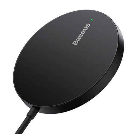 Magnetic Wireless Charger Baseus Simple Mini3 15W (Black) - Wireless chargers<<<Chargers<<<GSM