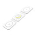Magnetic wireless charger Essager EWXCX3-NMC02 3w1 15W (white) - Wireless chargers<<<Chargers<<<GSM
