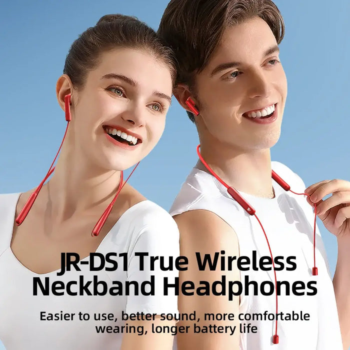 Magnetic Wireless Neckband Headphones Joyroom JR-DS1 (red) - Wired<<<Headphones<<<Audio<<<InnproXML&&&Headphones
