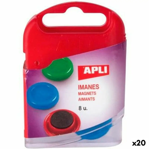 Magnets Apli Ø 2 cm 8 Pieces (20 Units) - Други артикули за декорация<<<Декорация и Осветление<<<Дом Градина<<<BigBuy