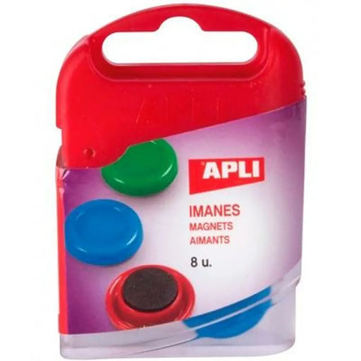 Magnets Apli Ø 2 cm 8 Pieces (20 Units) - Други артикули за декорация<<<Декорация и Осветление<<<Дом Градина<<<BigBuy