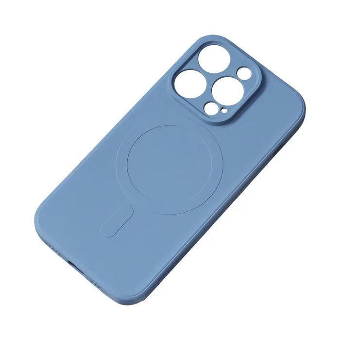 MagSafe compatible silicone case for iPhone 15 Plus Silicone Case - navy blue - Cell phone cases and covers<<<HurtelXML