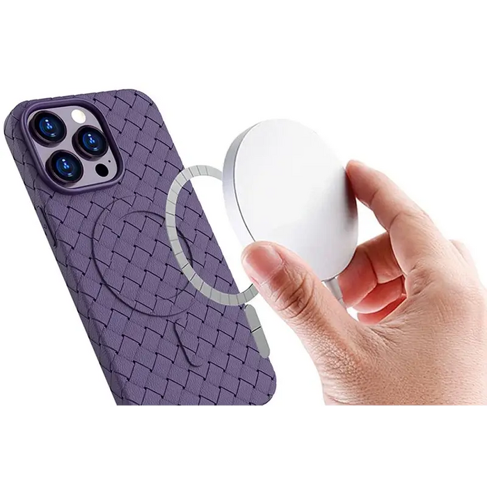 MagSafe Woven Case for iPhone 13 Pro - navy blue - Cell phone cases and covers<<<HurtelXML