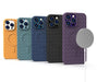 MagSafe Woven Case for iPhone 14 Pro Max - navy blue - Cell phone cases and covers<<<HurtelXML