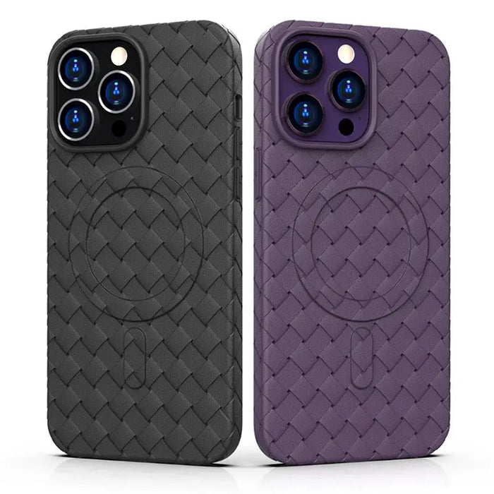 MagSafe Woven Case for iPhone 14 Pro - navy blue - Cell phone cases and covers<<<HurtelXML