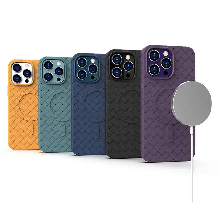 MagSafe Woven Case for iPhone 15 Pro Max - purple - Cell phone cases and covers<<<HurtelXML