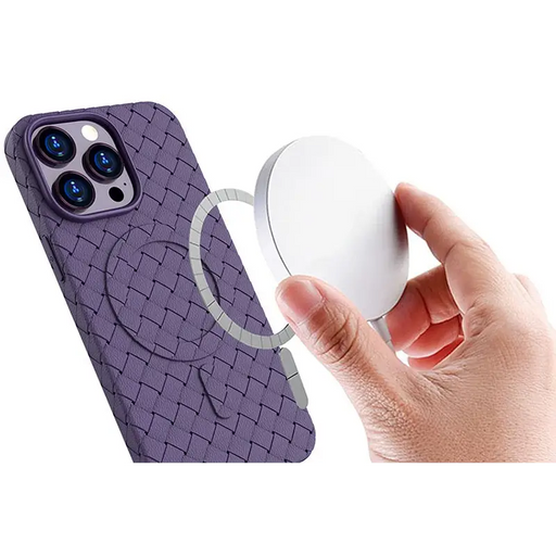 MagSafe Woven Case for iPhone 15 - purple - Cell phone cases and covers<<<HurtelXML