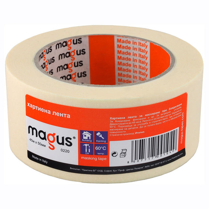 PAPER TAPE FOR PAINTING 45 M/50 MM 60 C MAGUS