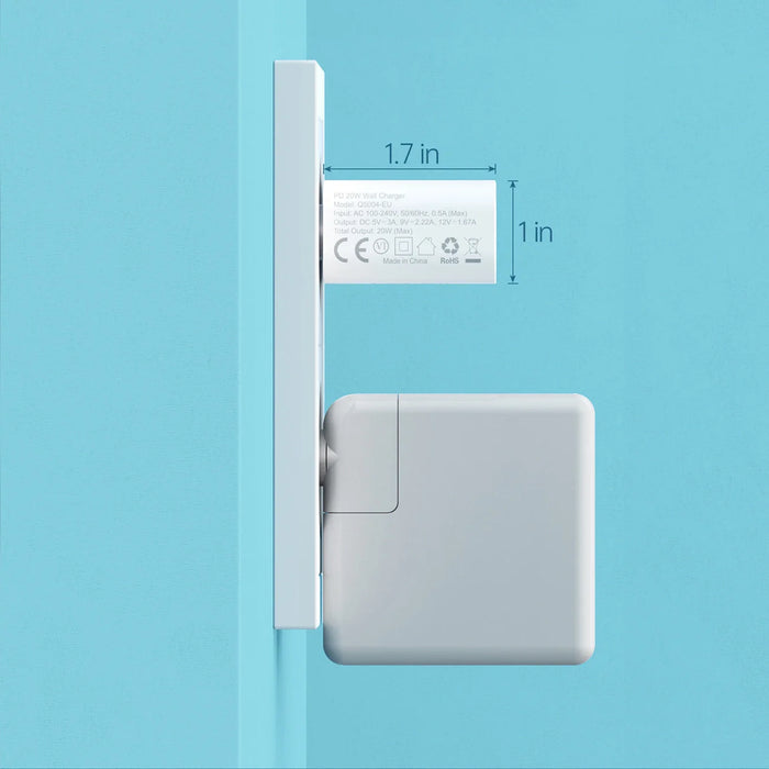 Mains charger Choetech Q5004 EU USB-C 20W (white) - mains chargers<<<Chargers<<<GSM Accessories<<<InnproXML&&&Cell