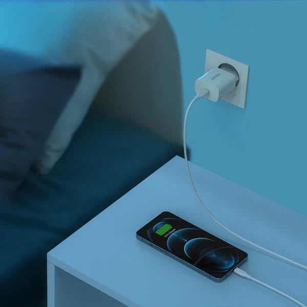 Mains charger Choetech Q5004 EU USB-C 20W (white) - mains chargers<<<Chargers<<<GSM Accessories<<<InnproXML&&&Cell