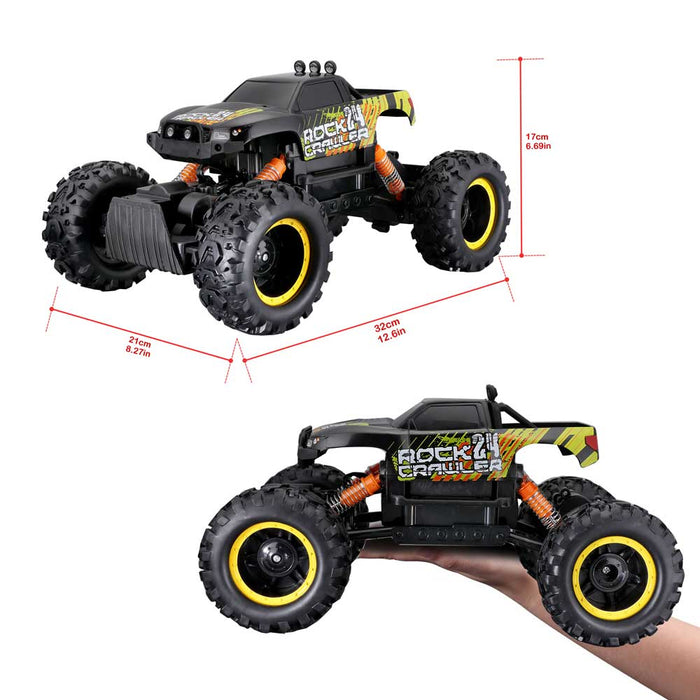 MAISTO TECH Jeep Rock Crawler R/C Black