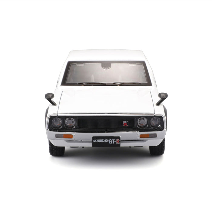 Кола Maisto Special Edition - 1973 Nissan Skyline 2000GT-R, 1:24, бяла