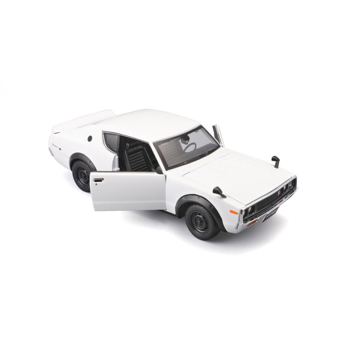 Кола Maisto Special Edition - 1973 Nissan Skyline 2000GT-R, 1:24, бяла