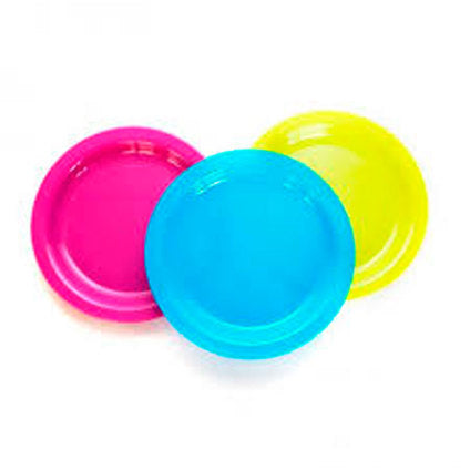 PLASTIC PLATE 22 CM MAK