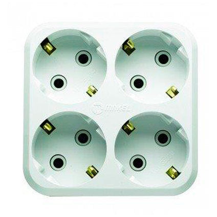 ADAPTER STRAIGHT WITH FOUR SOCKETS MAKEL